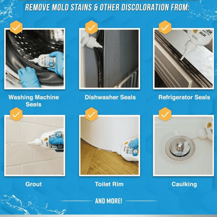 🏠 Mold Removal Gel – Heavy Duty Formula, Multi-Surface Cleaner & Works on Shower & Tile 🧽✨