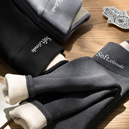 Basics Fleece Lined High Waist Skinny Soft Clouds Leggings MustPride®