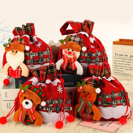 💫  Half price promotion 🧼🚀Christmas Gift Snowman Doll Bag🧼