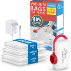 1*Pump + 6*Vacuum bags