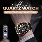 Rose Gold-Black Dial