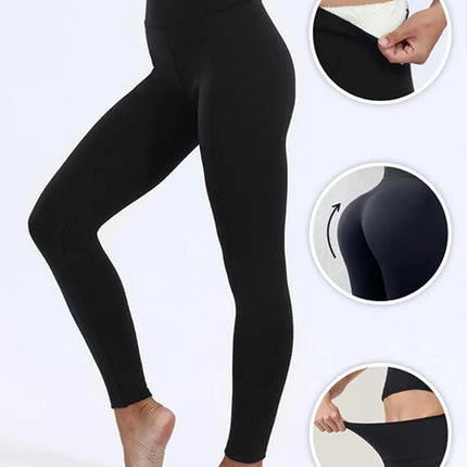 Basics Fleece Lined High Waist Skinny Soft Clouds Leggings MustPride®
