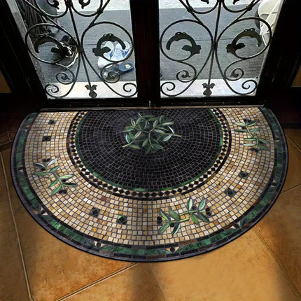 💖Spring Hot Sale 50% OFF💖Boho Style Semicircular Door Mat - Non Slip Soft Floor Carpet