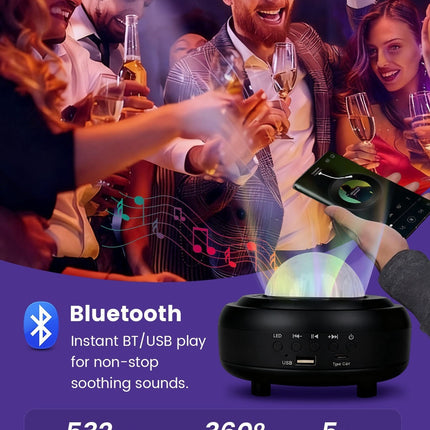 🌌Christmas Hot Sale 50% OFF! ✨ Northern Lights Aurora Projector – Enjoy the starry sky at home ✨
