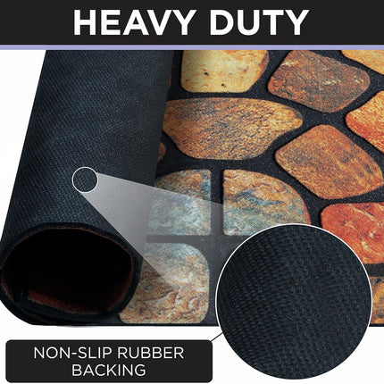 💖Spring Hot Sale 50% OFF💖Boho Style Semicircular Door Mat - Non Slip Soft Floor Carpet