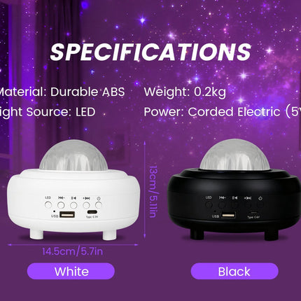 🌌Christmas Hot Sale 50% OFF! ✨ Northern Lights Aurora Projector – Enjoy the starry sky at home ✨