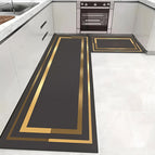 Dark Black Gold / 40*60 cm (15.7*23.6 inch)
