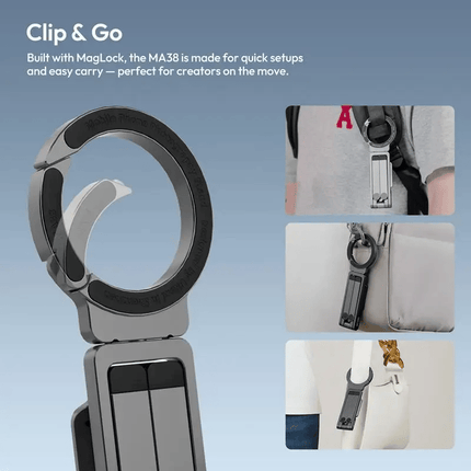 🔥HOT SALE 🔥Strong Magnetic Phone Tripod for iPhone (50% OFF)