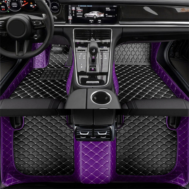 Custom Luxury Car Floor Mat - Full Set - All cars