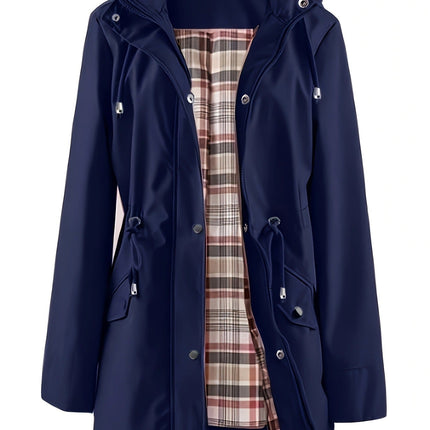 🔥Hot Sale 50% Off🔥Solid Color Casual Jackets, Waterproof and Windproof Coats, Hooded Windbreakers