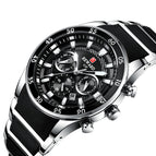 Silver-Black Dial