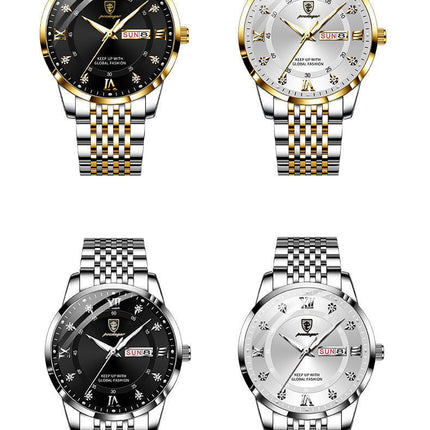 🎁Hot Sale 50% OFF⏳Men's Waterproof Luminous Calendar Quartz Watch