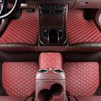 Wine Red / 2 seats (front only car mats) / Audi