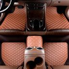 Brown / 2 seats (front only car mats) / Audi