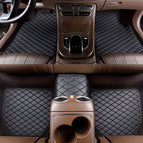 Black / 2 seats (front only car mats) / Audi