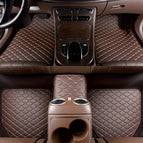 Coffee / 2 seats (front only car mats) / Audi