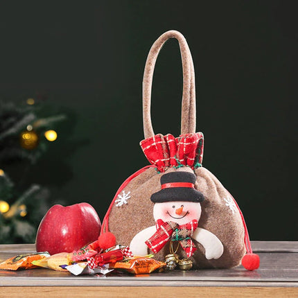 💫  Half price promotion 🧼🚀Christmas Gift Snowman Doll Bag🧼