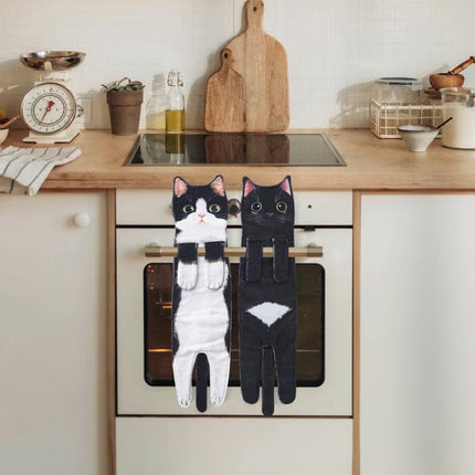🎁LAST DAY SALE 49% OFF✨😺Cute Cat Hand Towel🐾