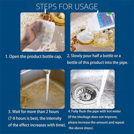 Multi-Use Powerful Anti-Clog Drain Cleaner（50% OFF）