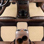 Beige / 2 seats (front only car mats) / Audi