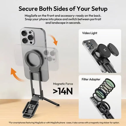 🔥HOT SALE 🔥Strong Magnetic Phone Tripod for iPhone (50% OFF)