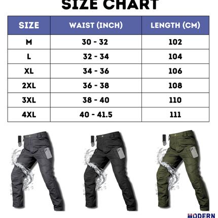 Waterproof Tactical Fleeced Lined Trousers - Buy One Get One Free