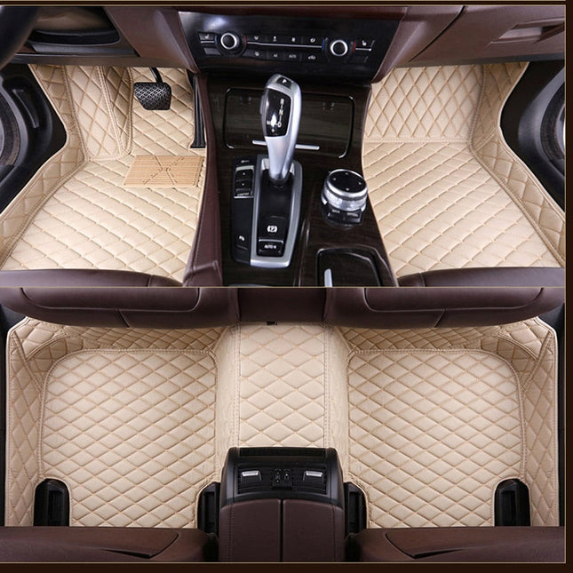 Custom Luxury Car Floor Mat - Full Set - All cars