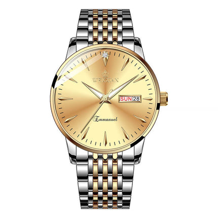 ⌚3ATM Water Resistance + Luminous Dial! 24/7 Confidence on the Wrist for the Professional Gentleman