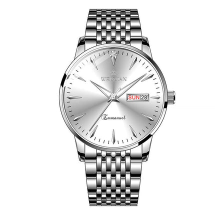 ⌚3ATM Water Resistance + Luminous Dial! 24/7 Confidence on the Wrist for the Professional Gentleman