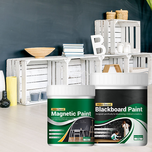 Water-Based Blackboard Paint & Magnetic Paint