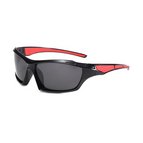Black-Red (With Grey Polarized Lens)