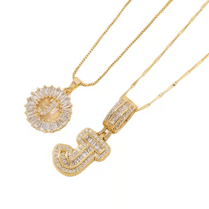 💍Last Day 50% OFF💍 Initial Letter Pendant Necklaces-Best Gift for your friends💝