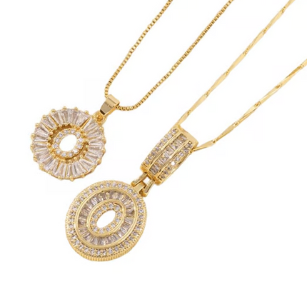 💍Last Day 50% OFF💍 Initial Letter Pendant Necklaces-Best Gift for your friends💝
