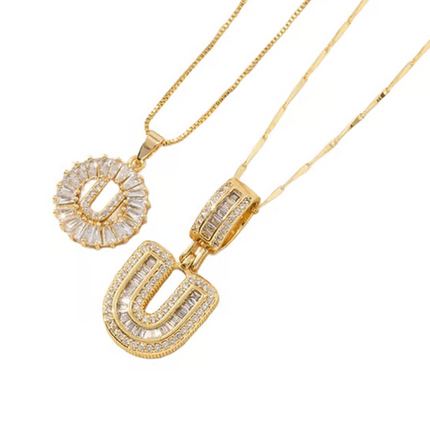 💍Last Day 50% OFF💍 Initial Letter Pendant Necklaces-Best Gift for your friends💝