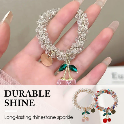 Sparkling Cherry Charm Hair Band (50% OFF)