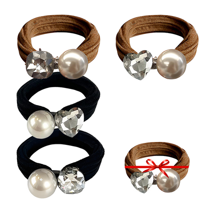 High-Elasticity Loop Hair Tie For Ponytails (50% OFF)
