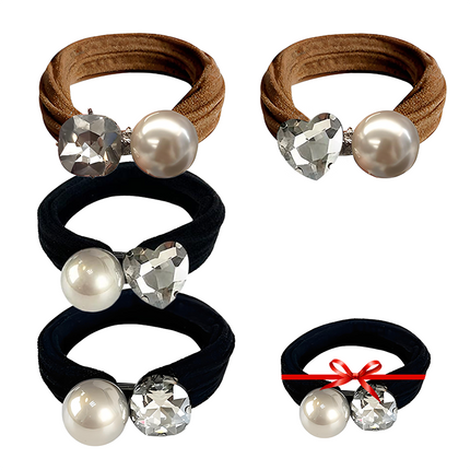 High-Elasticity Loop Hair Tie For Ponytails (50% OFF)