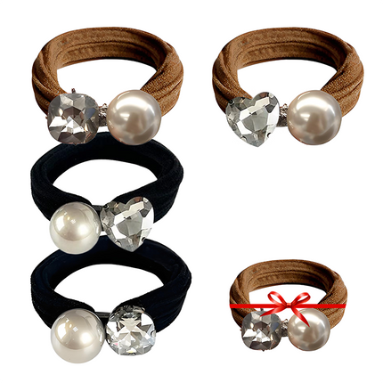 High-Elasticity Loop Hair Tie For Ponytails (50% OFF)