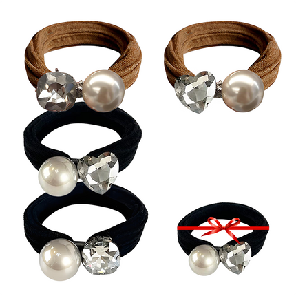 High-Elasticity Loop Hair Tie For Ponytails (50% OFF)