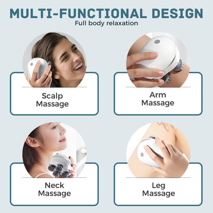 Portable Waterproof Electric Scalp Massager（50% OFF）