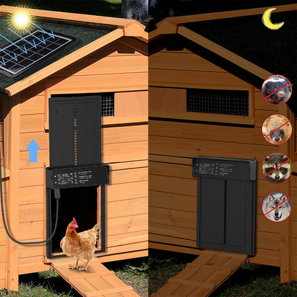 Solar Automatic Chicken Coop Door