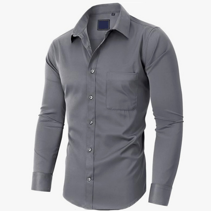 🔥Hot Sale🔥Solid-Color Long-Sleeve Shirt (50% OFF)