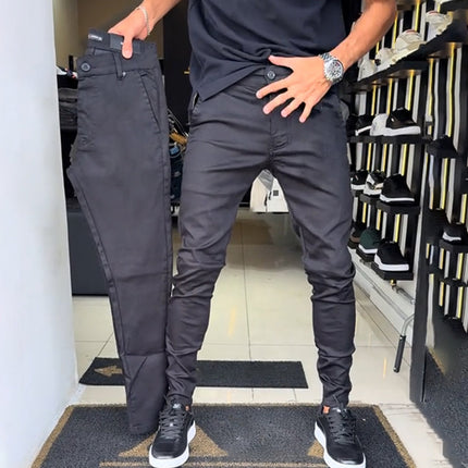 Men’s Slim-Fit Casual Solid Color Pants（50% OFF）