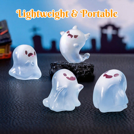 👻Cute Glow-in-the-Dark Mini Ghost Figurines (50% OFF)