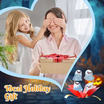 👻Cute Glow-in-the-Dark Mini Ghost Figurines (50% OFF)