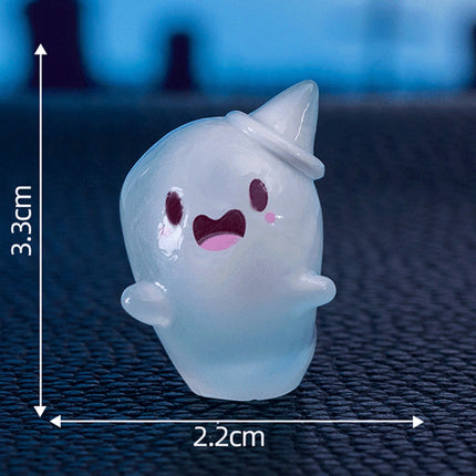 👻Cute Glow-in-the-Dark Mini Ghost Figurines (50% OFF)