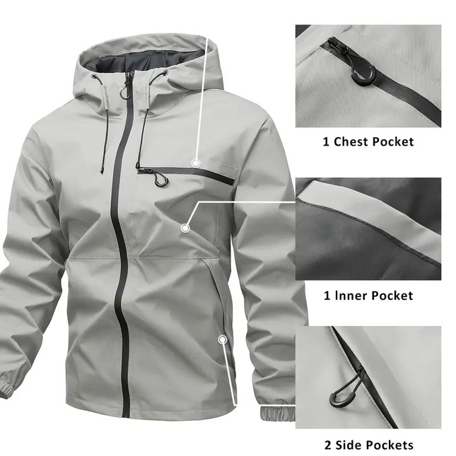 🔥LAST DAY SALE- 49% OFF⛰️Outdoor Sports Solid Color Jacket For Men and Women