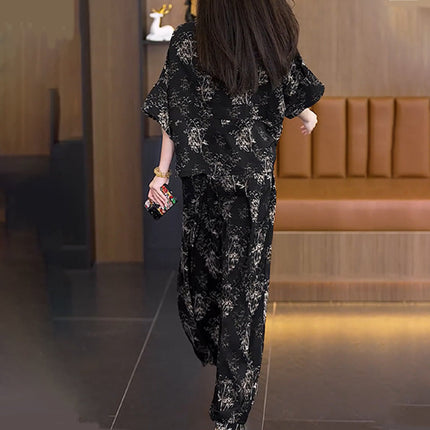 Women's Casual Fashion Printed 2-Piece Set