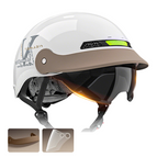 White / 🔥Inner Visor + Clear Lens（FREE SHIPPING）