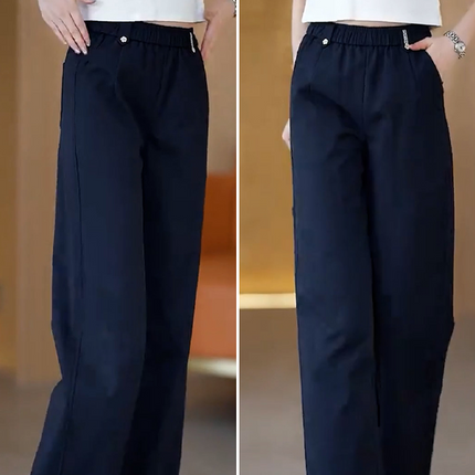 Women's Casual Relaxed Straight Pants（50% OFF）
